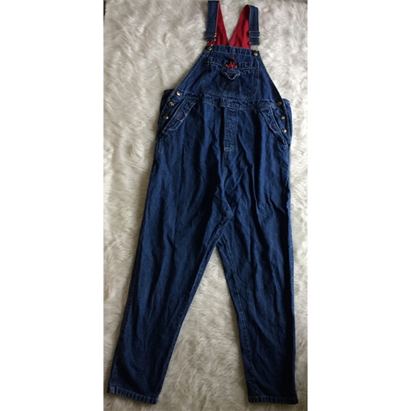 maternity jean jumpsuit